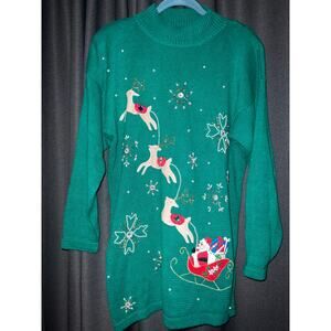 Ugly Christmas Sweater Xmas Size Medium